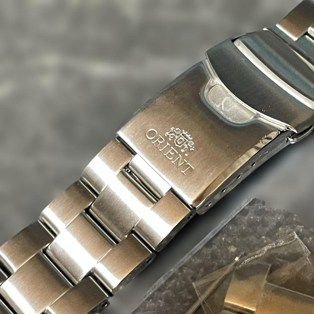 ★オリエントマコ40純正ステンレスベルト　美品!!!
