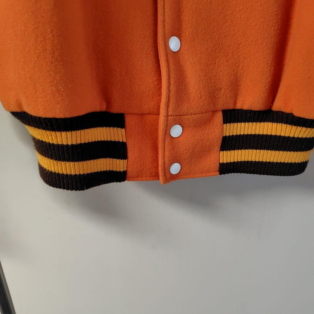 カンタベリー　 袖牛革 ワッペン スタジャン 　サイズ Ｍ