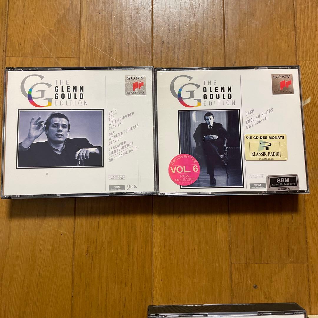 CD バッハ　ピアノ作品集　Pf:グレン・グールド　15枚セット