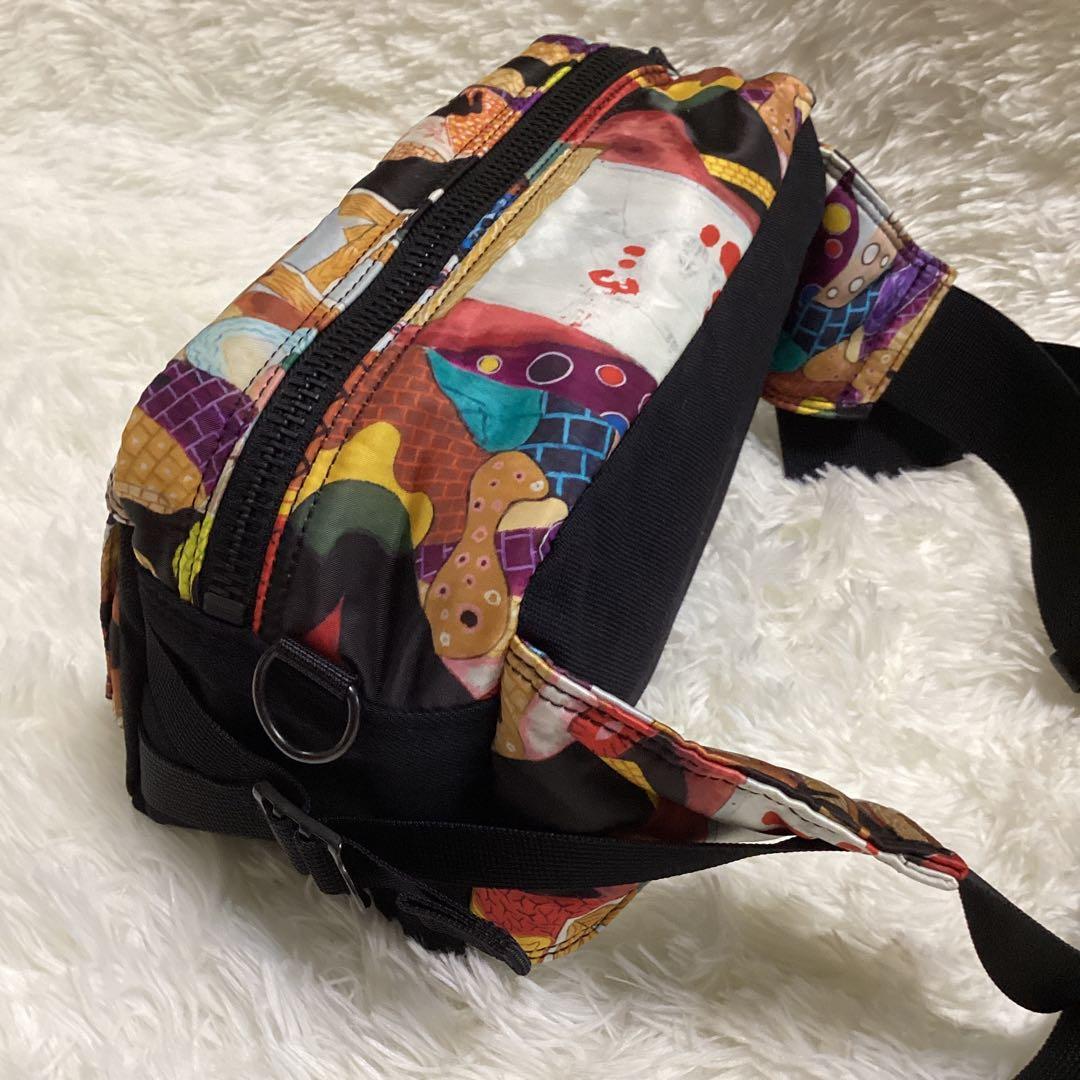 【未使用級】レア PORTER×DIESEL 横尾忠則 コラボ ウエストバッグ