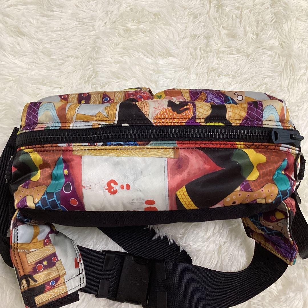 【未使用級】レア PORTER×DIESEL 横尾忠則 コラボ ウエストバッグ