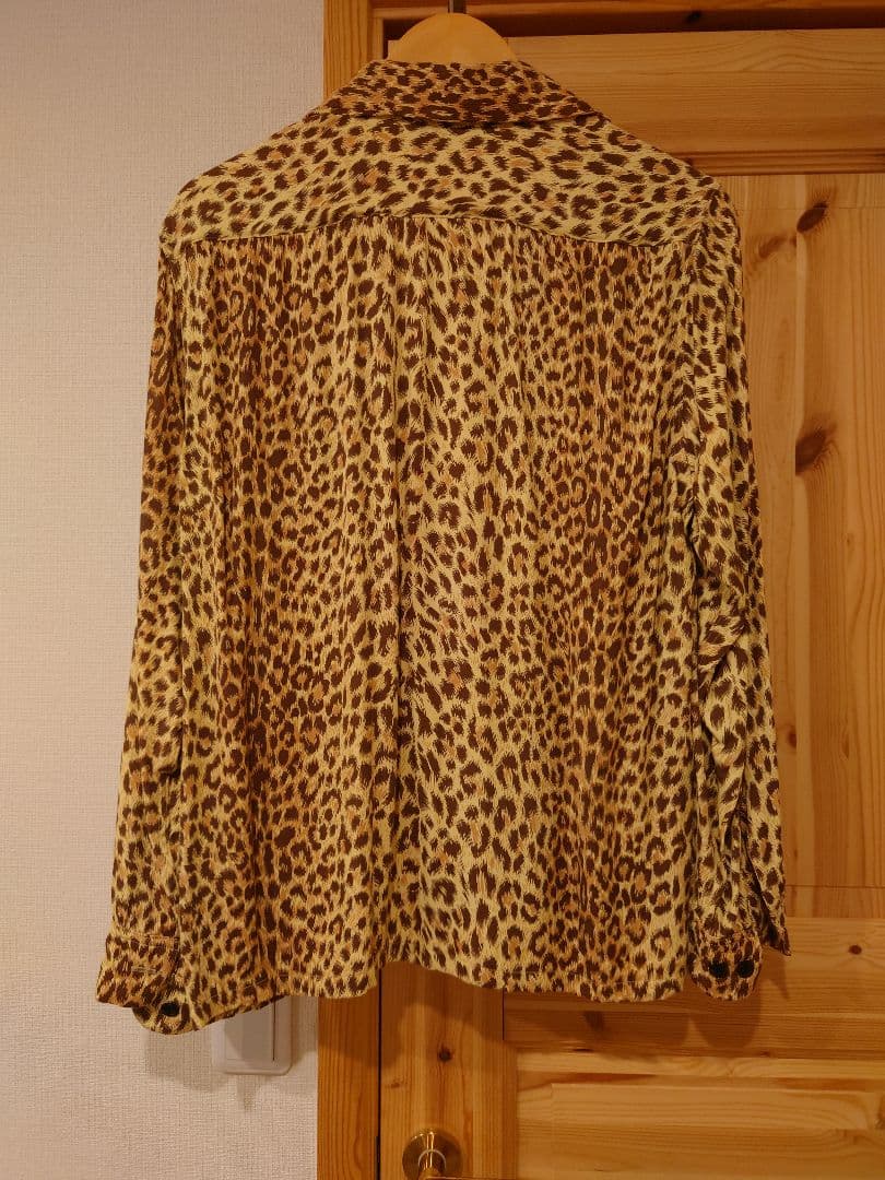 The Groovin High　グルービンハイ　レーヨンシャツレオパード　M