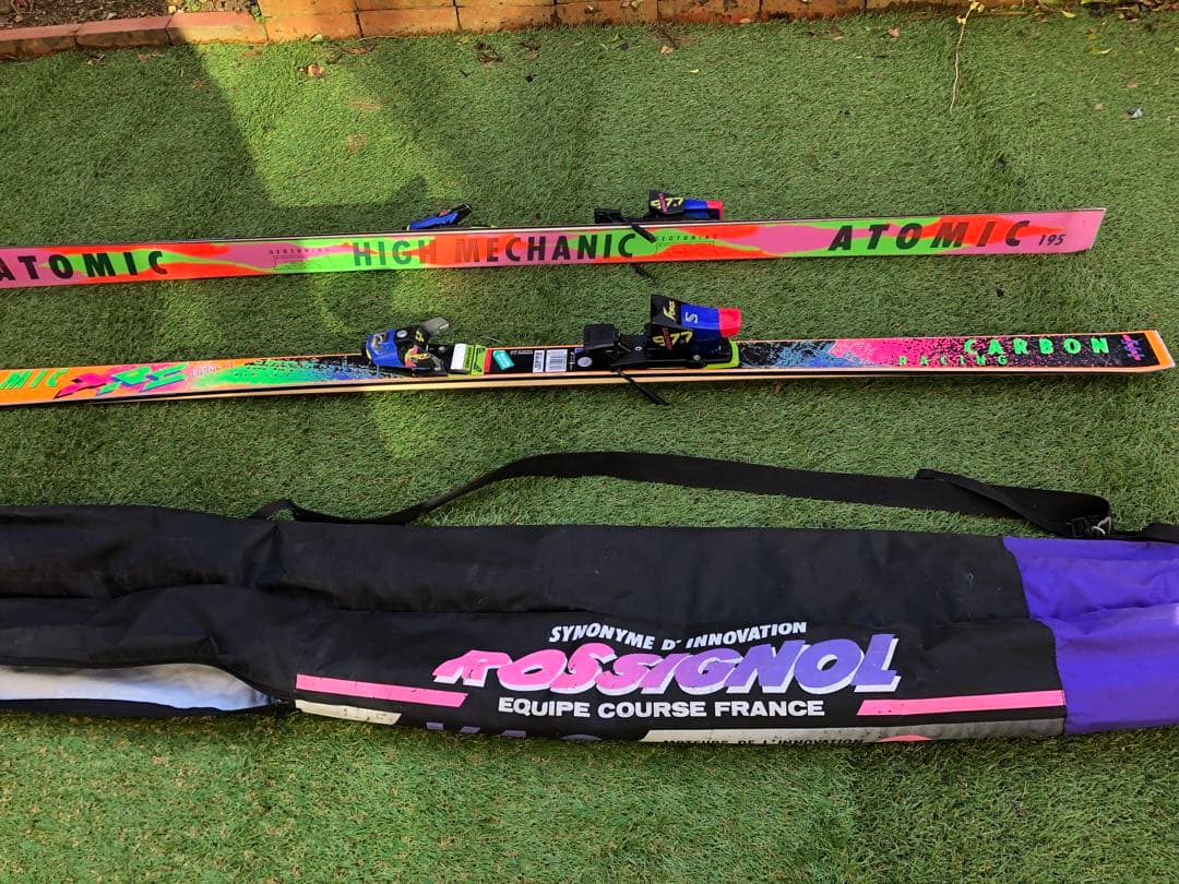 Atomic High Mechanic スキーセット　SALOMON 金具