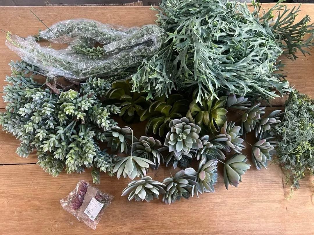 【東京堂】フェイクグリーン　多肉植物系セット