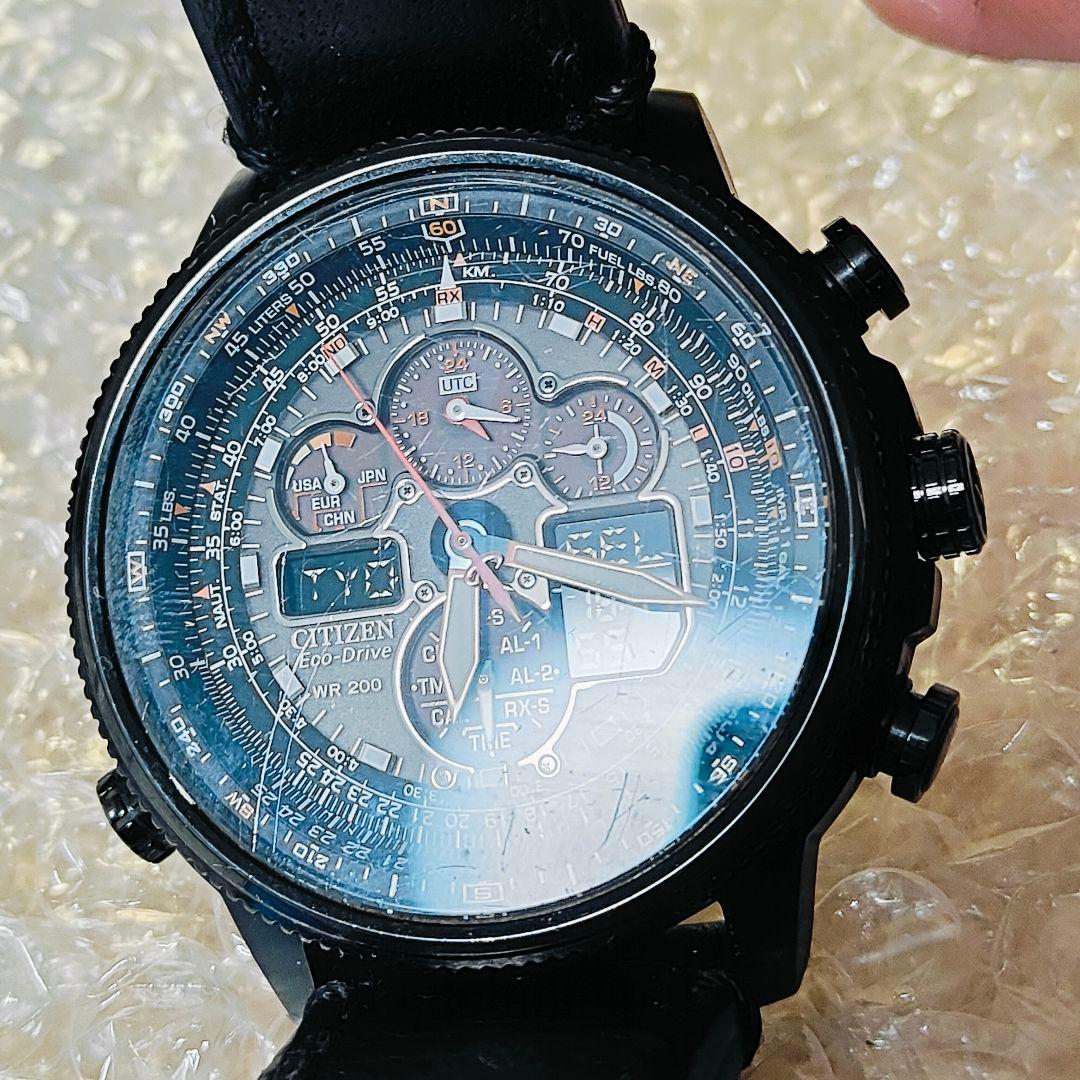 CITIZEN シチズン エコドライブ NAVIHAWK 腕時計 ソーラー