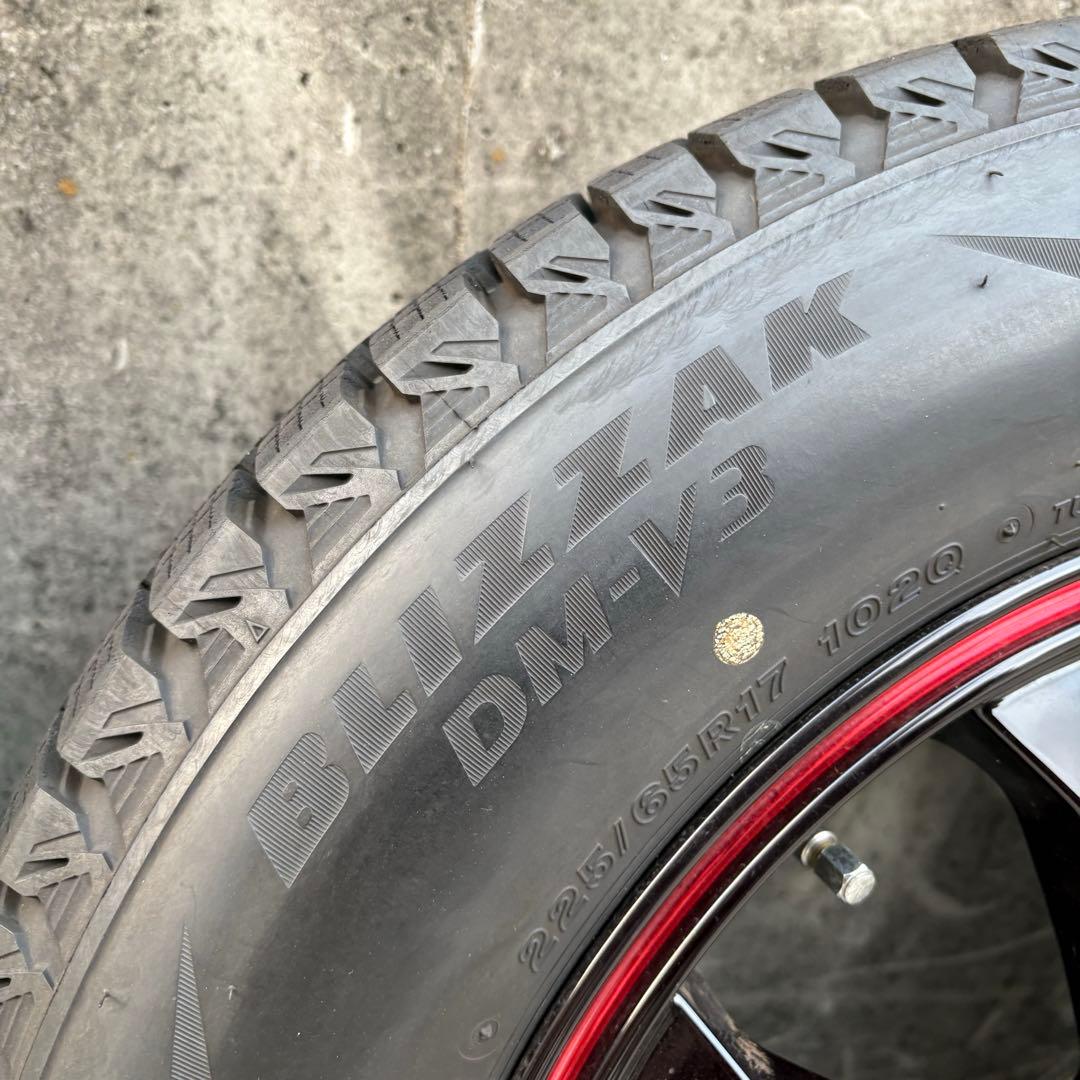 ブリジストン ブリザック　DM-V3 17インチ スタッドレスホイールセット