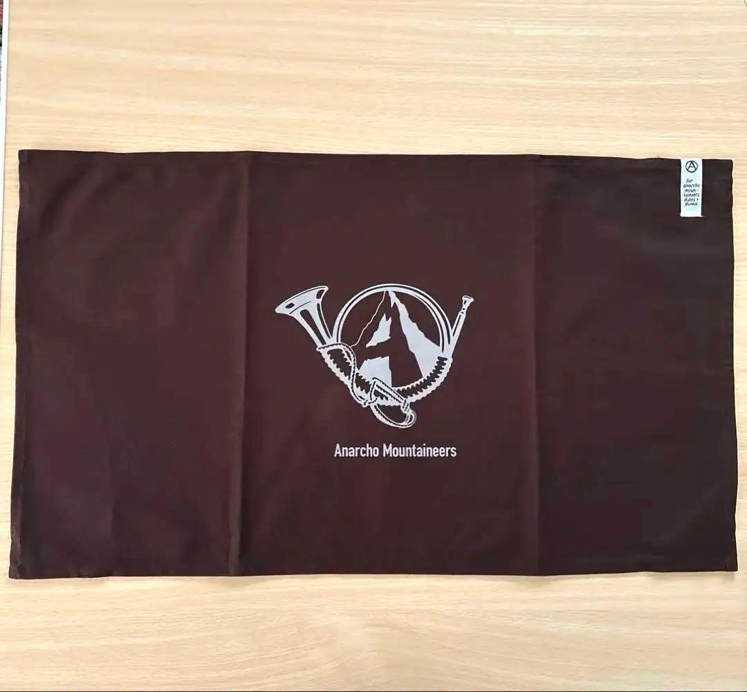 ①マウンテンリサーチ テーブルクロス　ブラウン