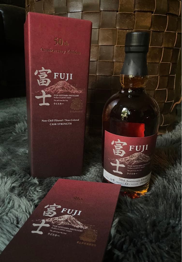 ウイスキー SINGLE GRAIN Japanese Whiskey FUJI 50th