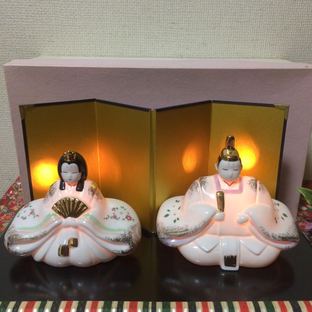 お雛様 ぼんぼり付き