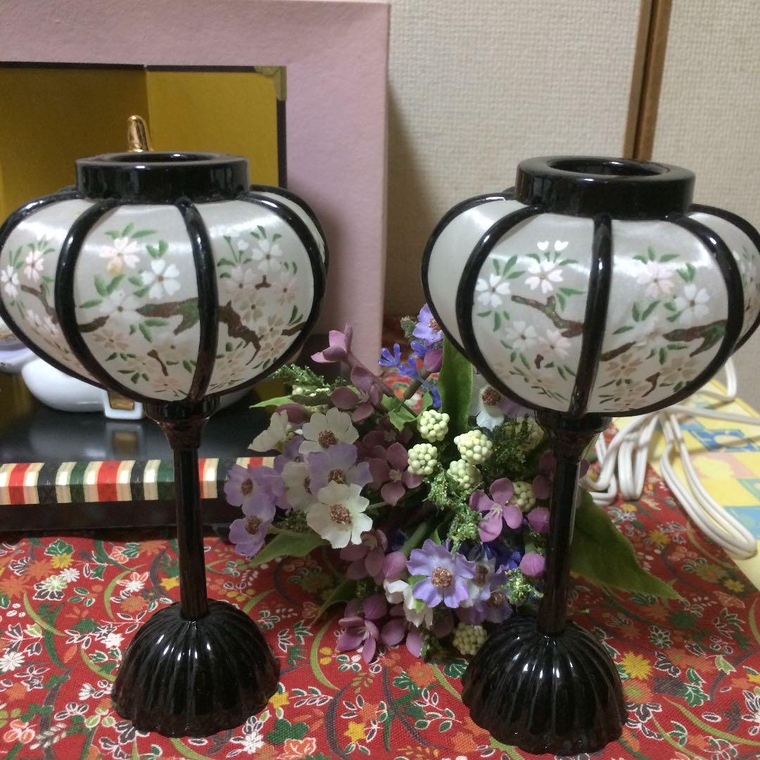 お雛様 ぼんぼり付き