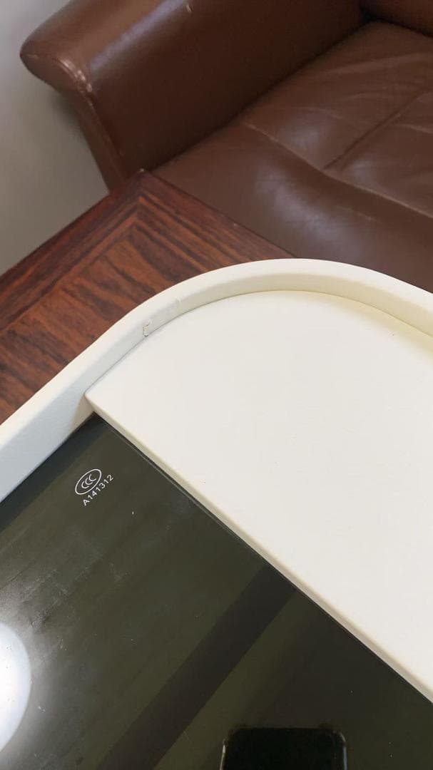 三色変化LEDミラーガラス天板付き訳あり品写真をご確認207-60-04