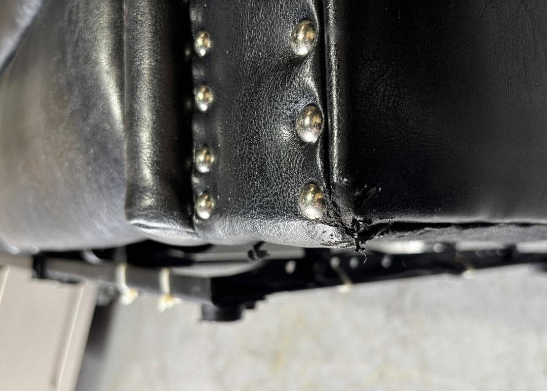 おしゃれ 電動リクライニングソファ3人掛けレザーソファ幅190cmUsed/美品