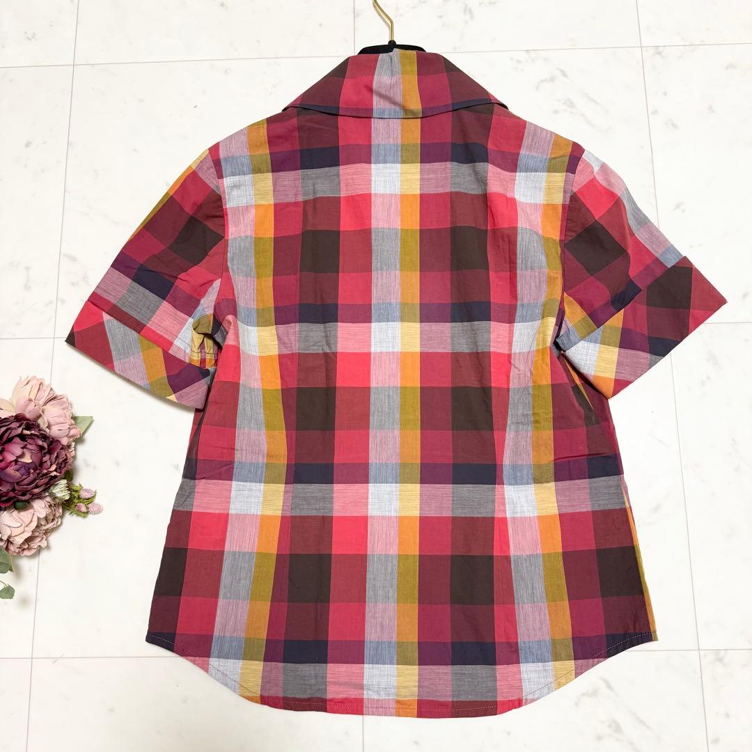 極美品❤️Vivienne Westwood 半袖シャツ　ブラウス　変形　オーブ