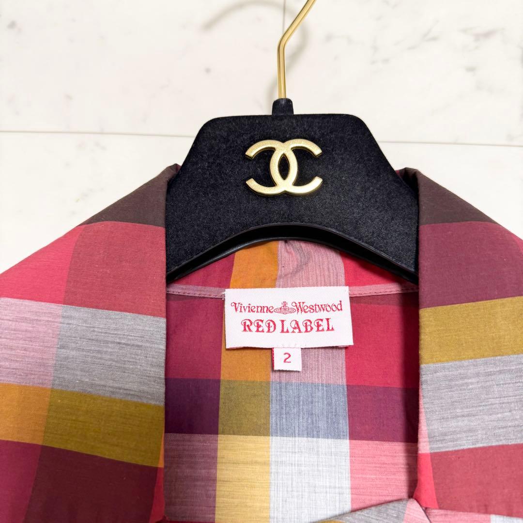 極美品❤️Vivienne Westwood 半袖シャツ　ブラウス　変形　オーブ