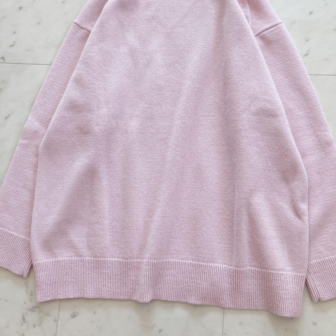 美品　GALERIE VIE ファインウールライトタートルネックニット ピンク