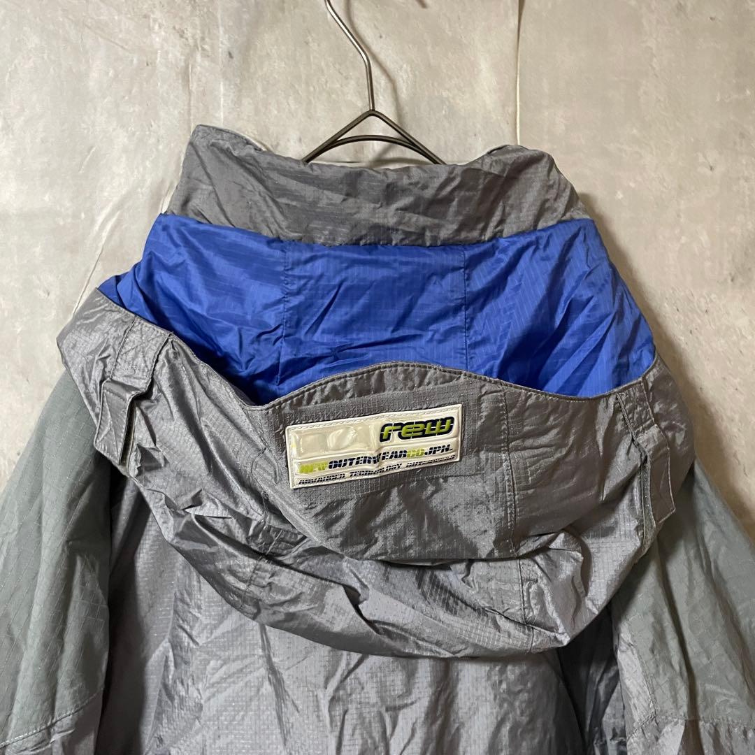 rewスキーウェアスノーボードジャケットパーカーパンツ上下セットアップ灰色グレー