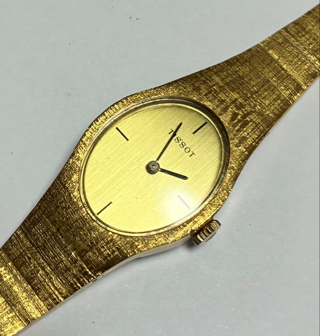 【値下】TISSOT ティソ　レディース　手巻き　ヴィンテージ　ブレスウォッチ