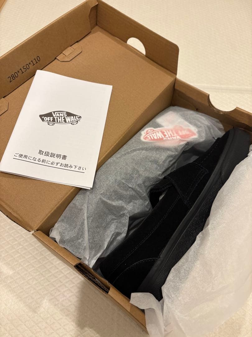 VANS V196CF CN ローファー 24.5cm ブラック