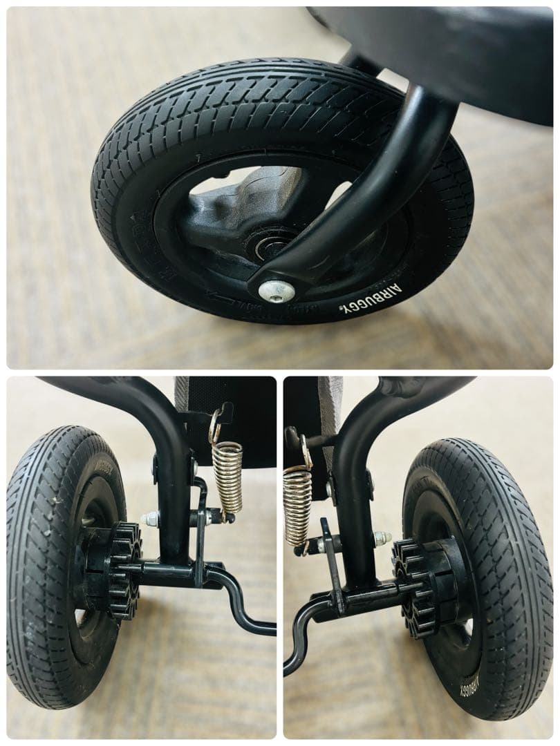 良好 AirBuggy エアバギー COCOココダブル 双子用 レインカバー付き