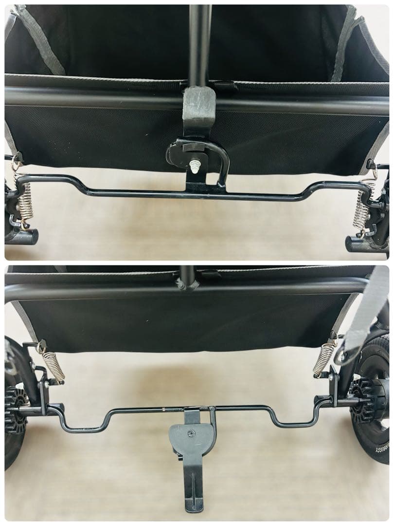 良好 AirBuggy エアバギー COCOココダブル 双子用 レインカバー付き