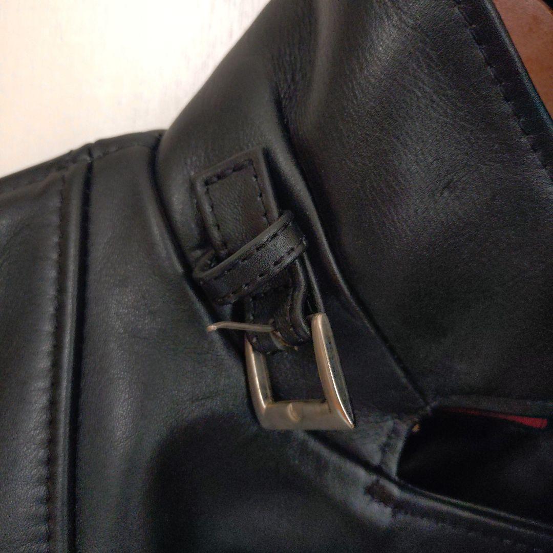 KADOYA ダブルライダースジャケット S 黒