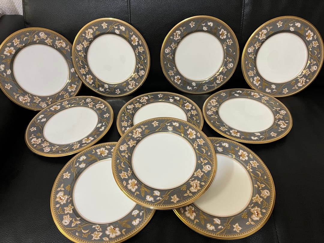 ノリタケ SUBLIME サブライム 皿10枚 21.5cm