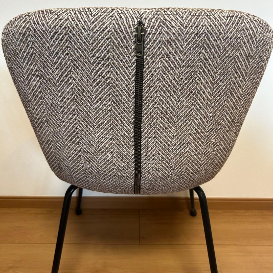 【美品】a.depeche アデペシュ ダイニングチェア ジップデザイン