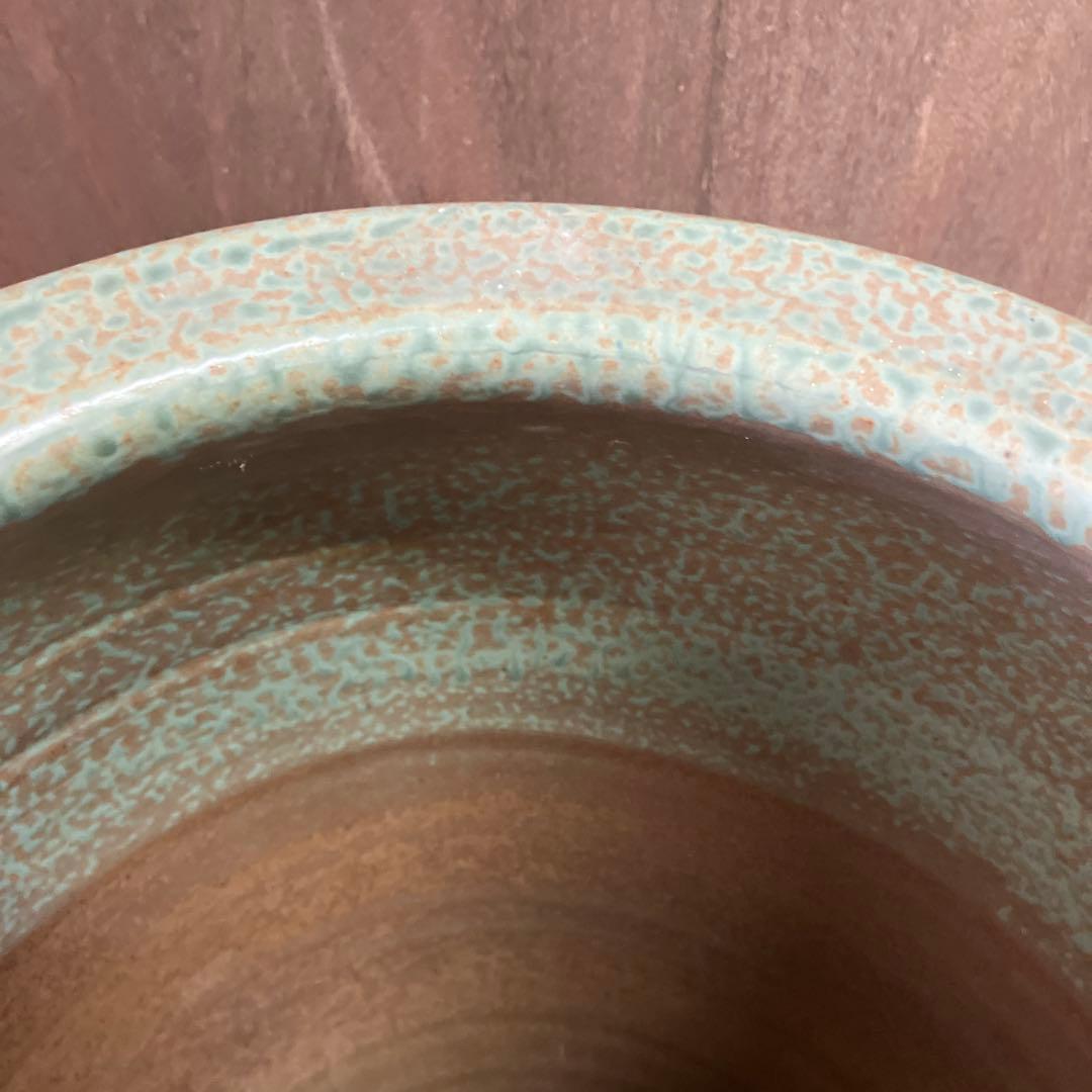 C-5 アンティーク 陶器製 傘立て 和モダン 特大 大型 玄関 置物 飾り