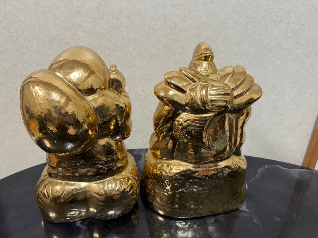 大黒天　恵比寿天　開運　金運アップ　【縁起物】七福神 金　工芸品