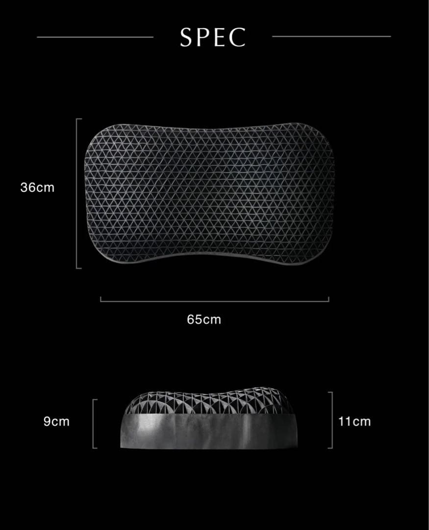 ヒツジのいらない枕　極柔　ブラックレーベル　枕カバー付き