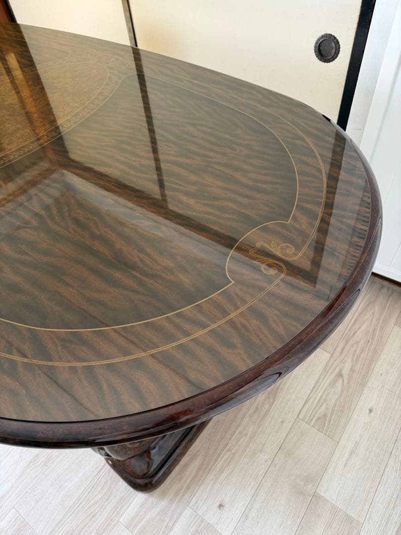 サルタレッリ フローレンス ダイニングテーブル 楕円形 4人掛 イタリア製