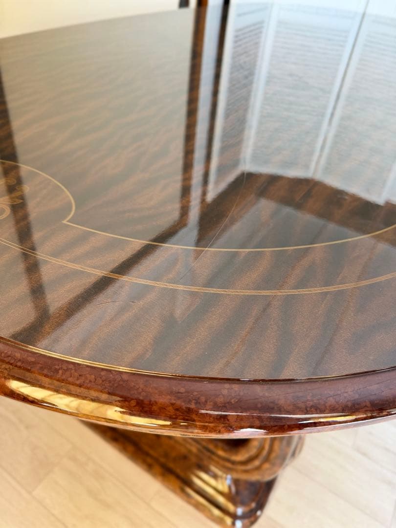 サルタレッリ フローレンス ダイニングテーブル 楕円形 4人掛 イタリア製