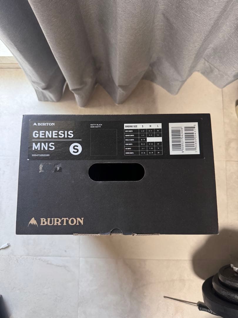 BURTON GENESIS 19-20モデルSサイズ スノーボードビンディング
