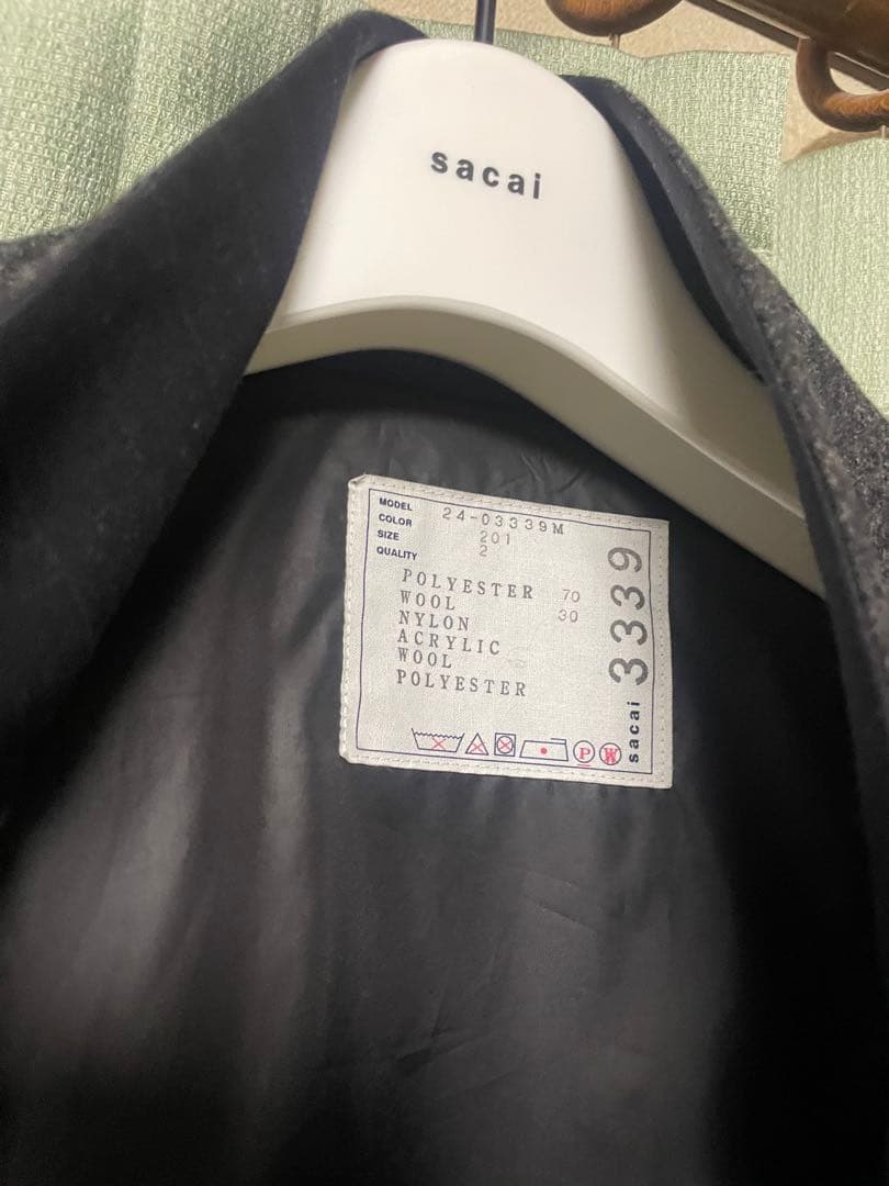 ジャケット・アウター sacai stripe blouson 24-03339M