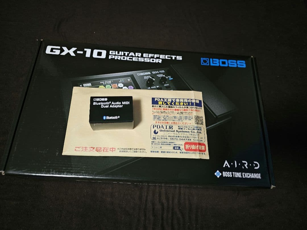 新品未開封 BOSS GX-10 BT-DUAL PDA工房 保護フィルム付き