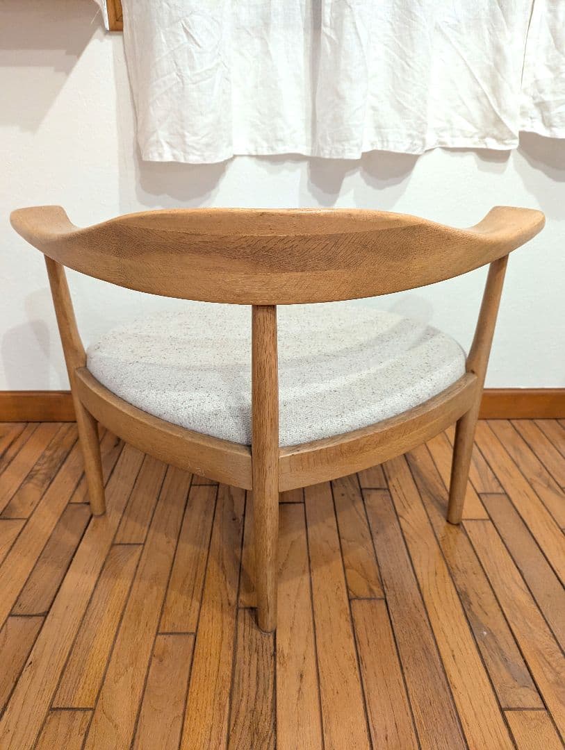 男の椅子　名作椅子　秋岡芳夫　あぐらのかける椅子　低座椅子　希少　モノ・モノ