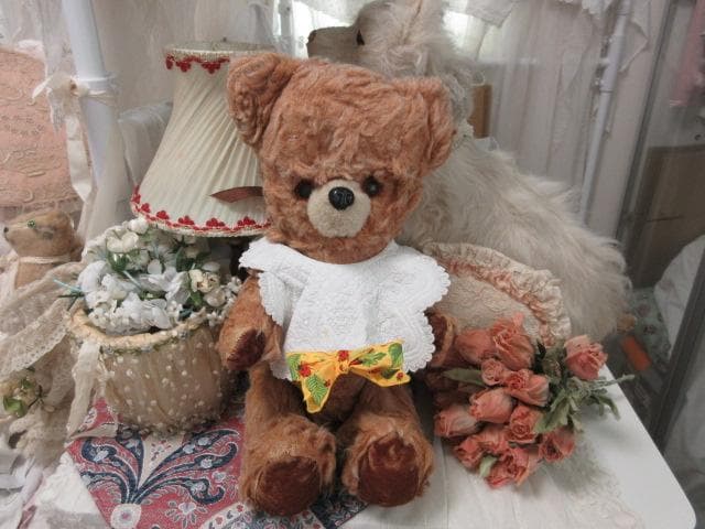 可愛い　アンティークベア　フランス　テディベア　☆　おでこちゃん