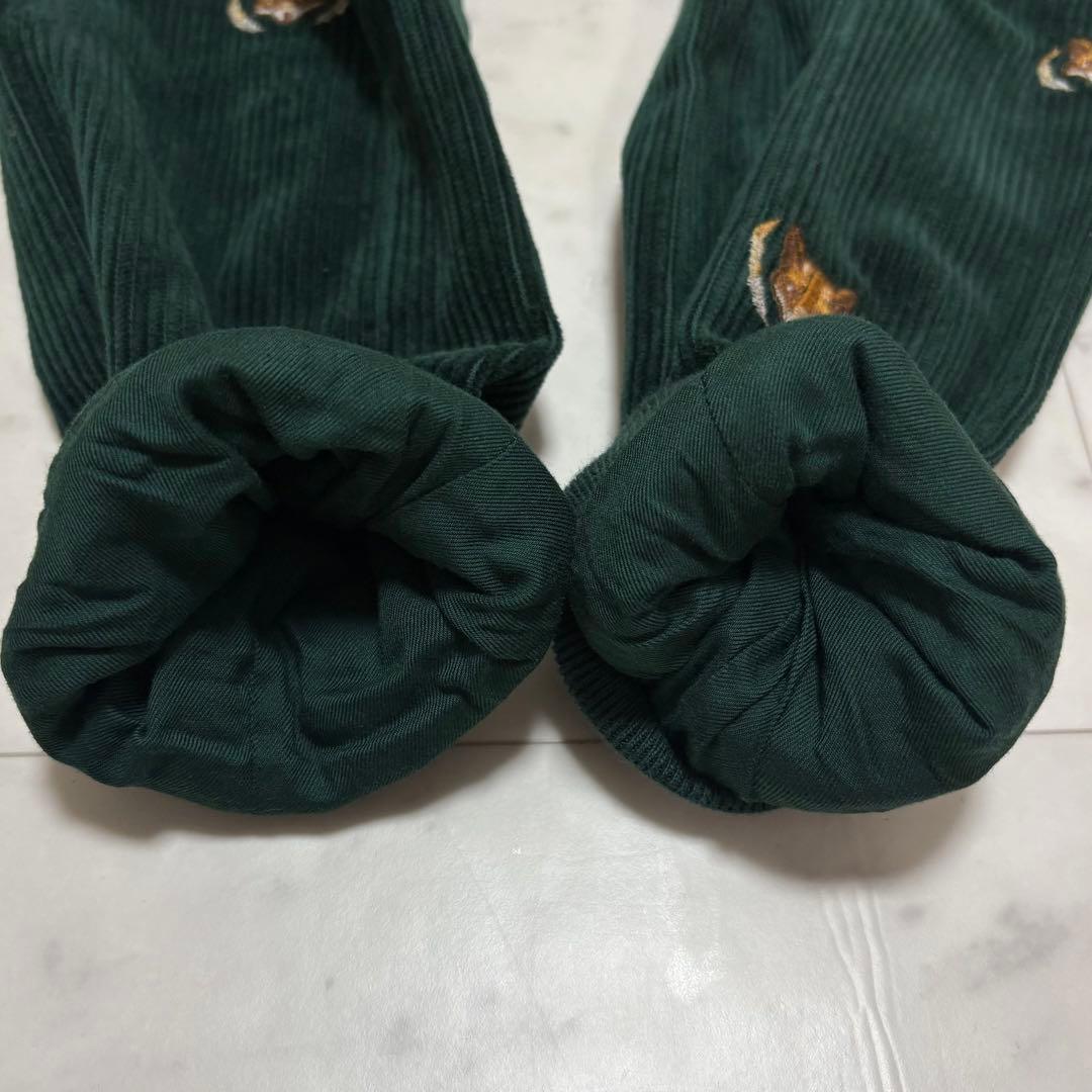 美品 ポロラルフローレン コーデュロイ ジャケット キツネ刺繍 深緑 L 定6万