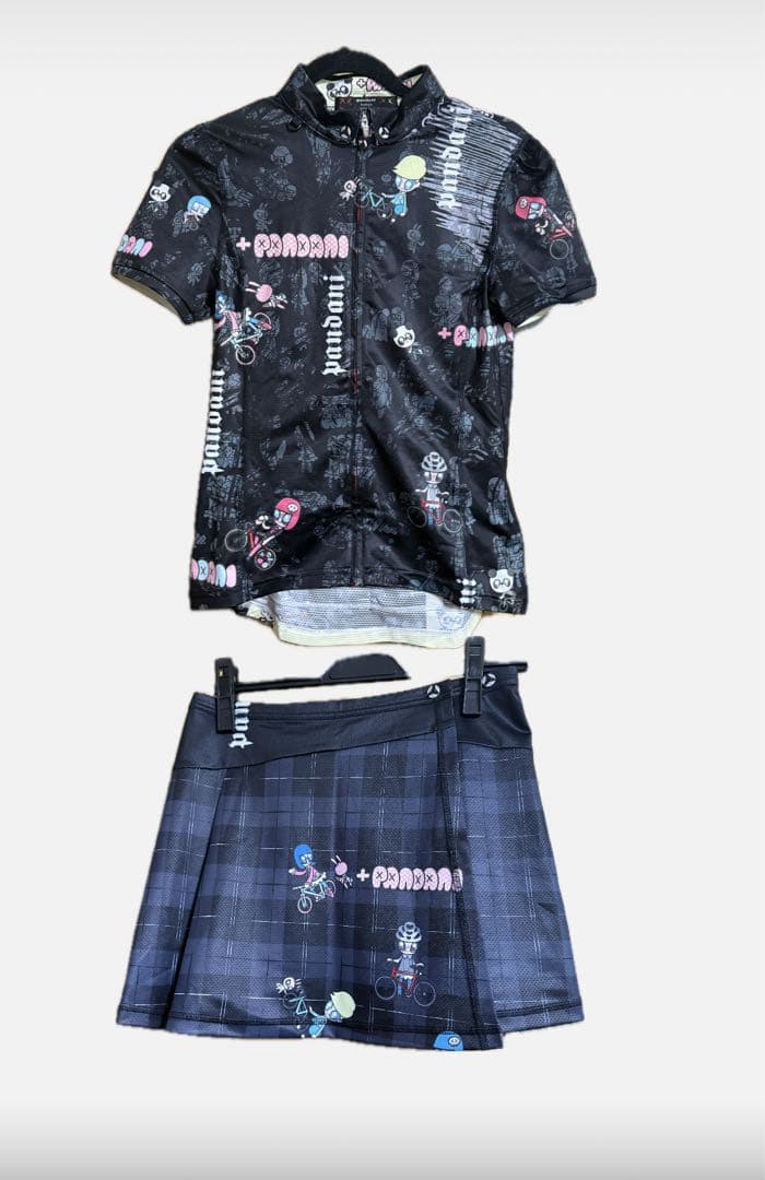 パンダーニ Pandani ドロップジャージ＆スカート ブラック