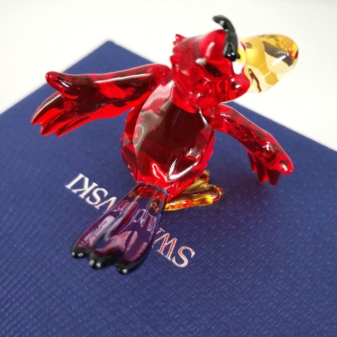 【新品未使用】スワロフスキー アラジン イアーゴ IAGO ディズニー オウム