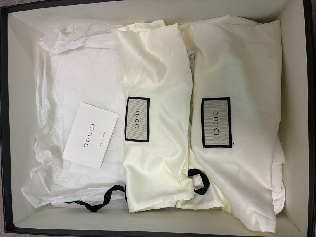 GUCCI ビンテージ加工　ダットスニーカー