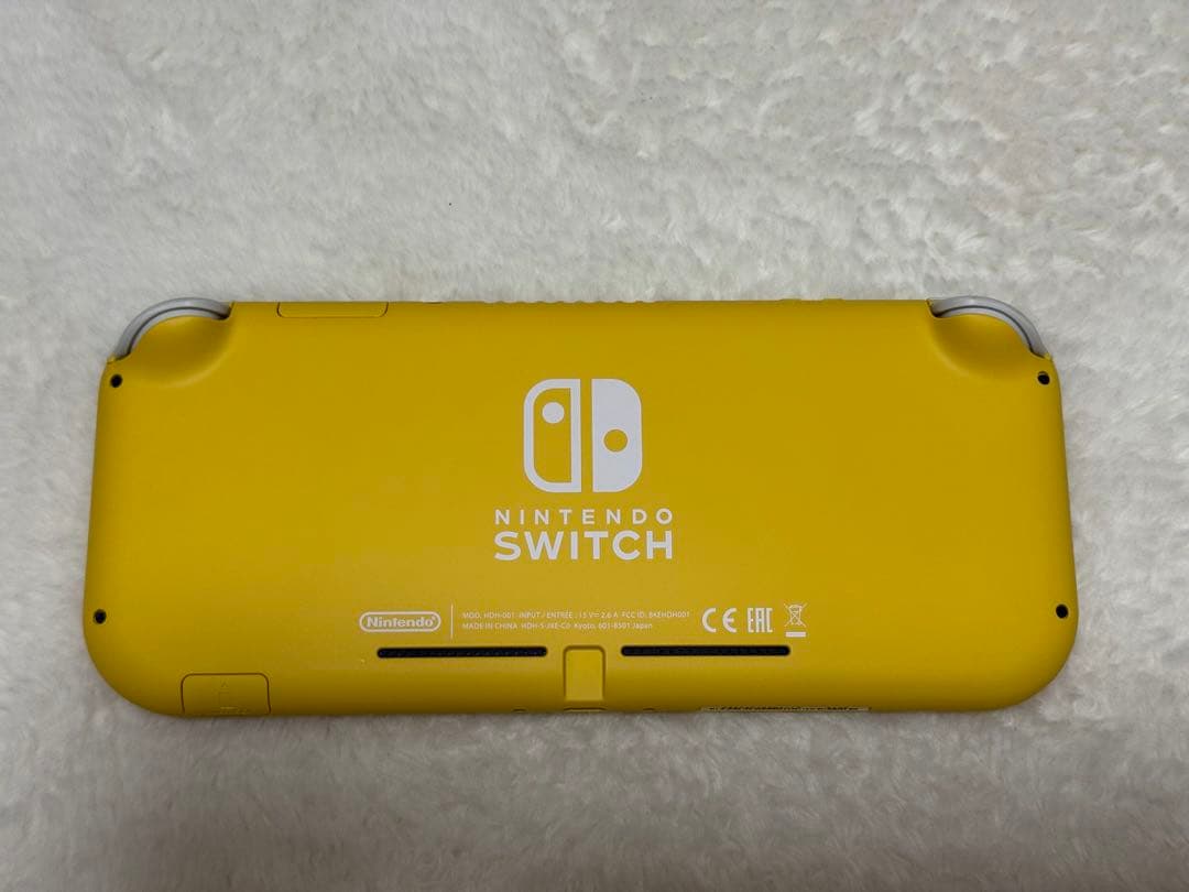 nintendo switch lite イエロー 箱なし 本体のみ