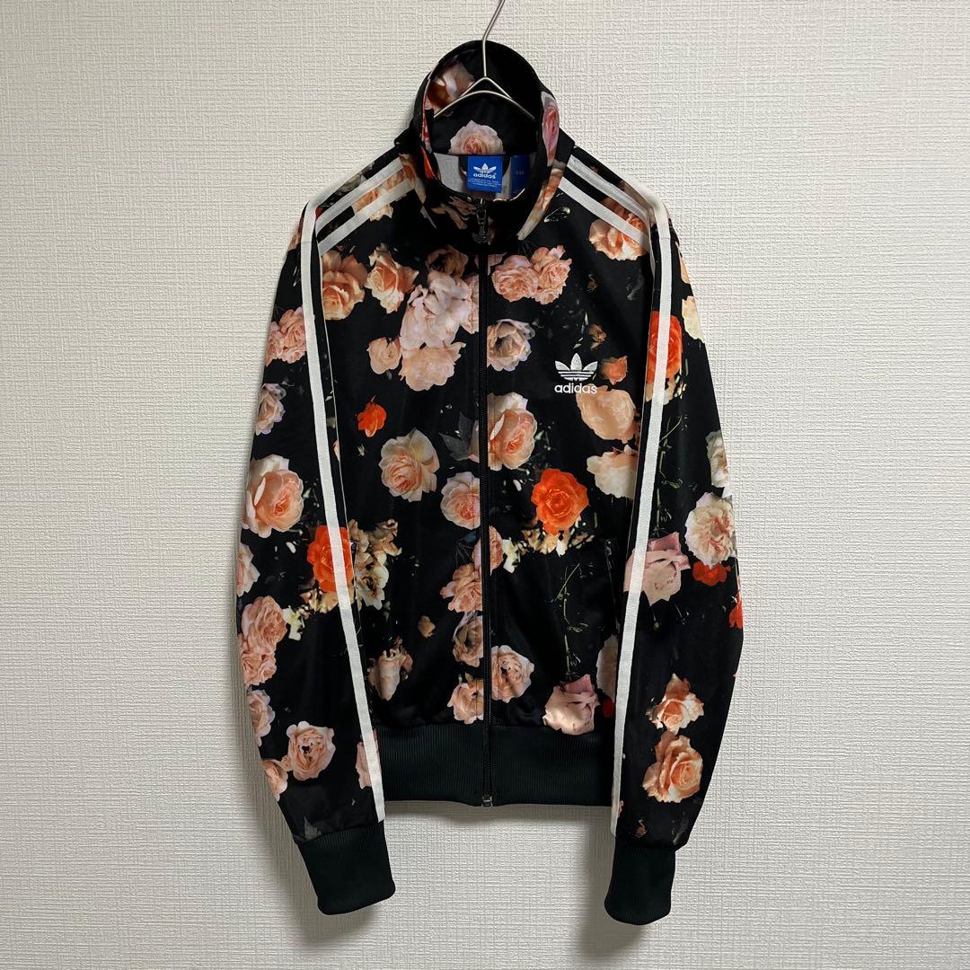 【即完売品】adidas　トラックジャケット　レディースXL　 ジャージ　花柄
