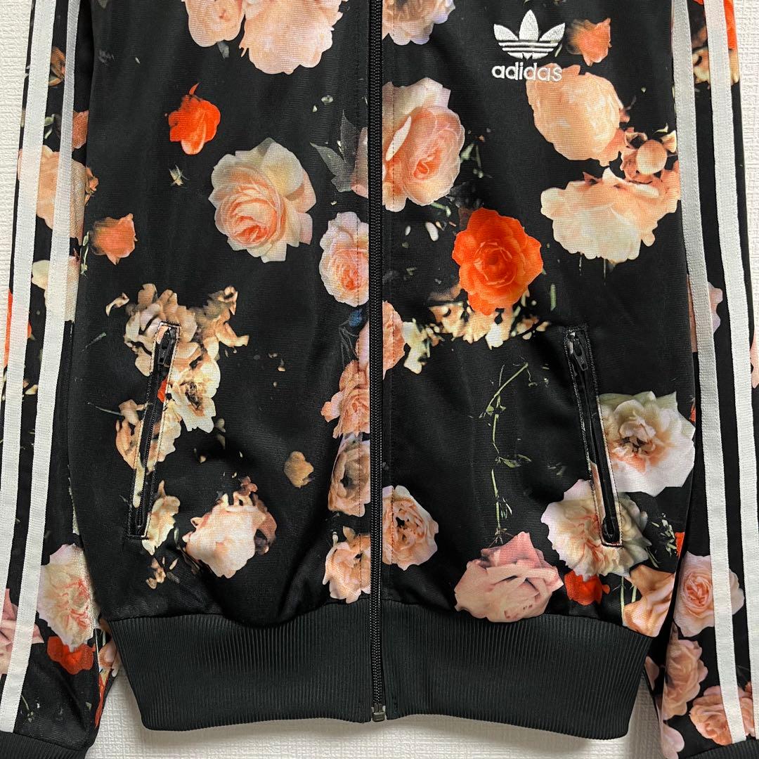 【即完売品】adidas　トラックジャケット　レディースXL　 ジャージ　花柄