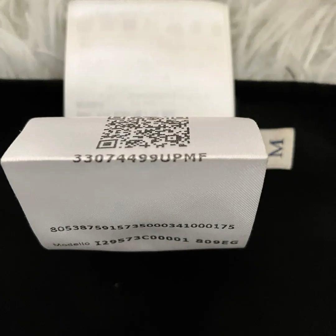 極美品　モンクレールグルノーブル ロゴ ネックウォーマー ブラック