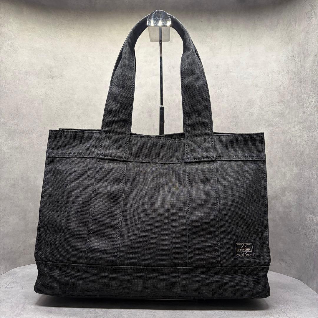 PORTER ポーター SMOKY スモーキー トートバッグ ブラック 黒