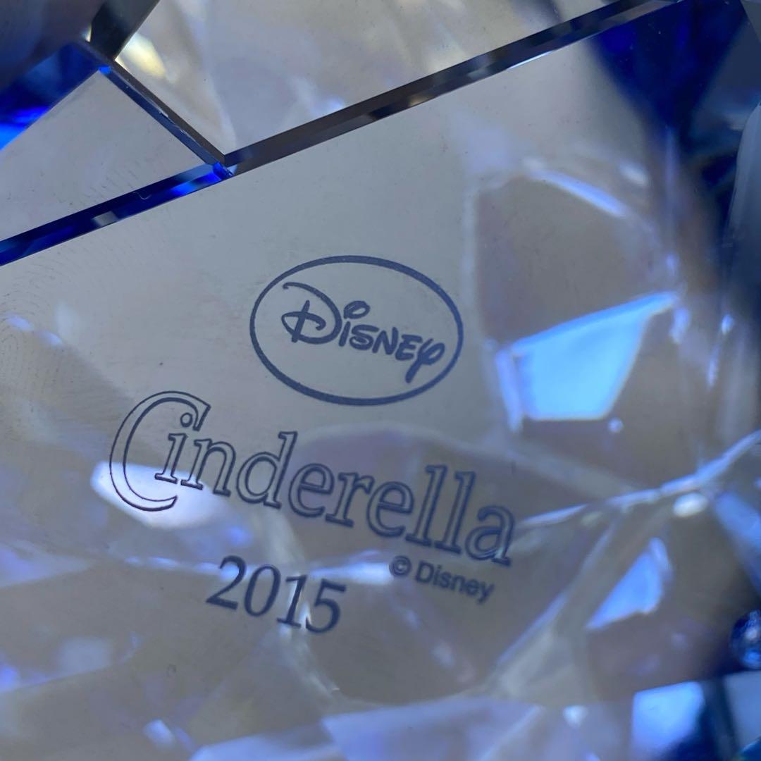 未使用 SWAROVSKI シンデレラ 2015年 ディズニー クリスタル