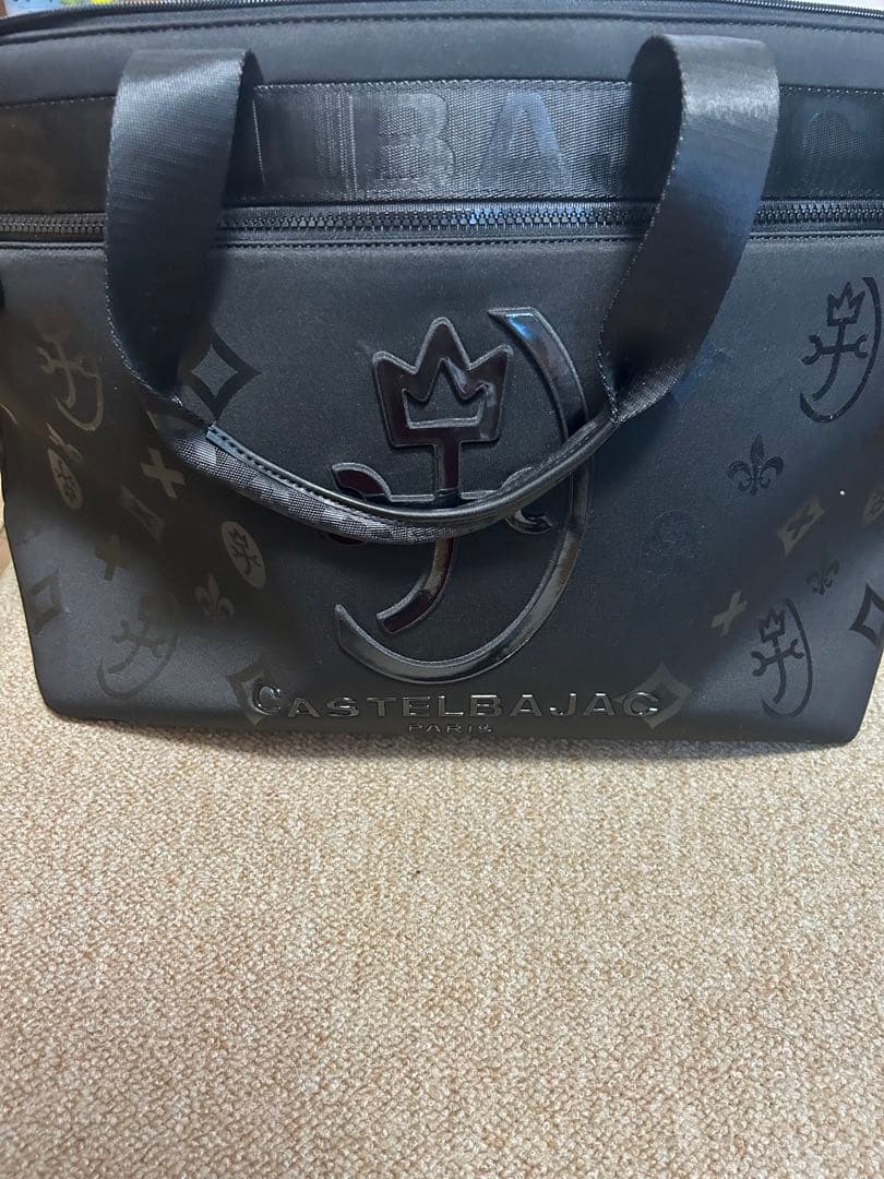 CASTELBAJAC ブラック トートバッグ・ボストンバッグ