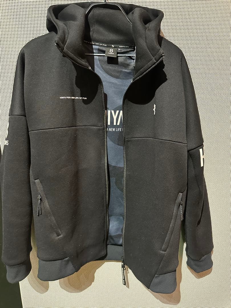 8Yards Tagline Hoodie 2G | Black サイズXL