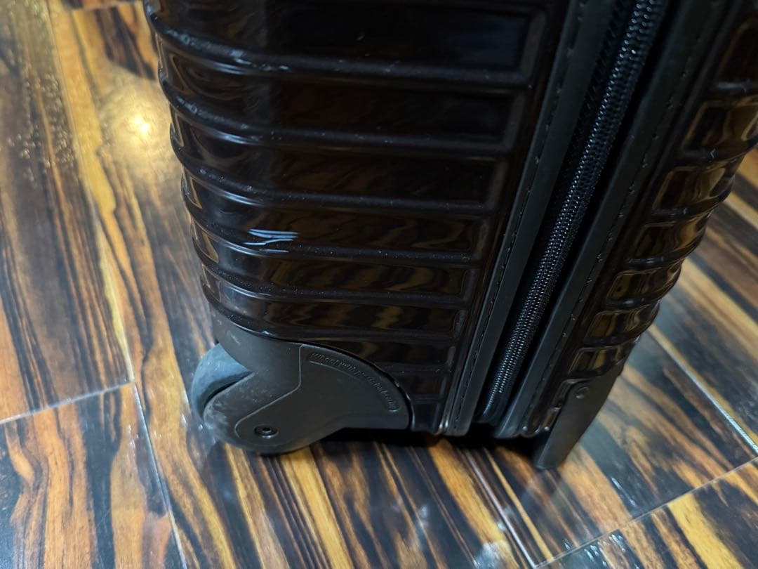 旅*は様 美品　RIMOWAリモワ　サルサデラックス　ビジネストロリー2輪　ブラ